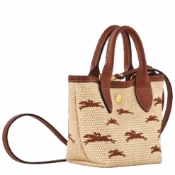 Longchamp Le Panier Pliage XS Basket Brown - Canvas -Longchamp 10206HCF035 2
