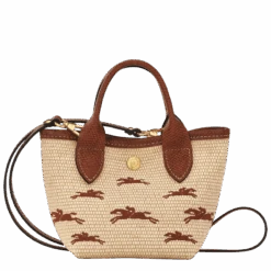 Longchamp Le Panier Pliage XS Basket Brown - Canvas -Longchamp 10206HCF035 3
