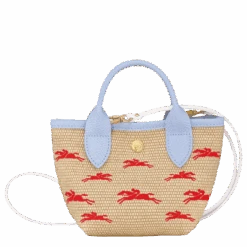 Featured Products 13 Longchamp Le Panier Pliage XS Basket Sky Blue - Canvas