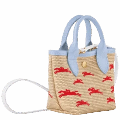 Longchamp Le Panier Pliage XS Basket Sky Blue - Canvas -Longchamp 10206HCFP79 2