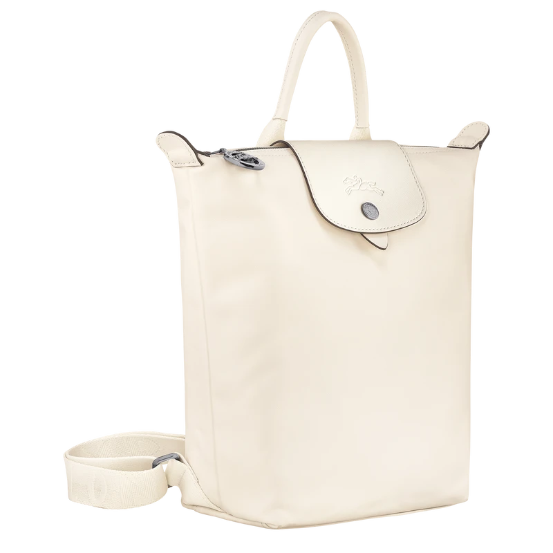 Longchamp Le Pliage Xtra S Backpack Ecru - Leather 5 Longchamp Le Pliage Xtra S Backpack Ecru - Leather - Image 3