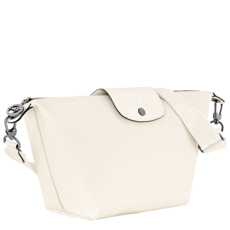 Longchamp Le Pliage Xtra S Hobo Bag Ecru - Leather 4 Longchamp Le Pliage Xtra S Hobo Bag Ecru - Leather - Image 2