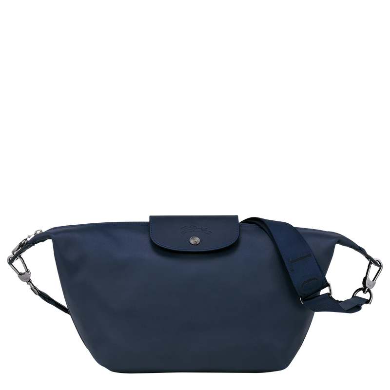 Longchamp Le Pliage Xtra S Hobo Bag Navy - Leather 3 Longchamp Le Pliage Xtra S Hobo Bag Navy - Leather