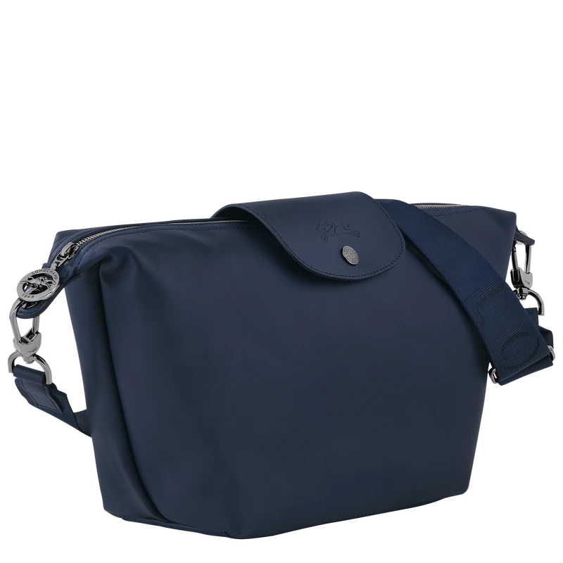 Longchamp Le Pliage Xtra S Hobo Bag Navy - Leather 5 Longchamp Le Pliage Xtra S Hobo Bag Navy - Leather - Image 3