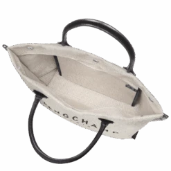 Longchamp Essential M Tote Bag Ecru - Canvas -Longchamp 10211HSG037 5