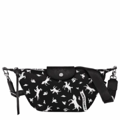 Longchamp Le Pliage Collection XS Crossbody Bag Black - Canvas