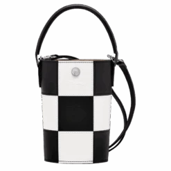 Longchamp Épure XS Crossbody Bag Black/White - Leather