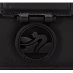 Longchamp Box-Trot M Baguette Bag Black - Leather 7 Longchamp Box-Trot M Baguette Bag Black - Leather -Longchamp 10214HBW001 6