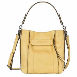 Longchamp 3D S Crossbody Bag Wheat - Leather