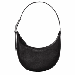 Longchamp Roseau Essential S Hobo Bag Black - Leather