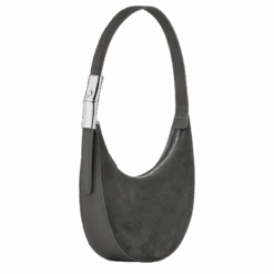 Longchamp Roseau Essential S Hobo Bag Anthracite - Leather 9 Longchamp Roseau Essential S Hobo Bag Anthracite - Leather -Longchamp 10217HDM123 2