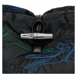 Longchamp Roseau Essential L Bucket Bag Black - Canvas -Longchamp 10222HDN001 6