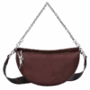 Longchamp Smile S Crossbody Bag Plum - Leather
