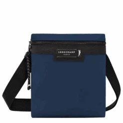 Longchamp Le Pliage Energy S Crossbody Bag Navy - Recycled Canvas