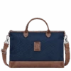 Longchamp Boxford S Briefcase Blue - Canvas -Longchamp 20032080127 0