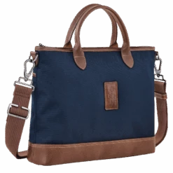 Longchamp Boxford S Briefcase Blue - Canvas -Longchamp 20032080127 2
