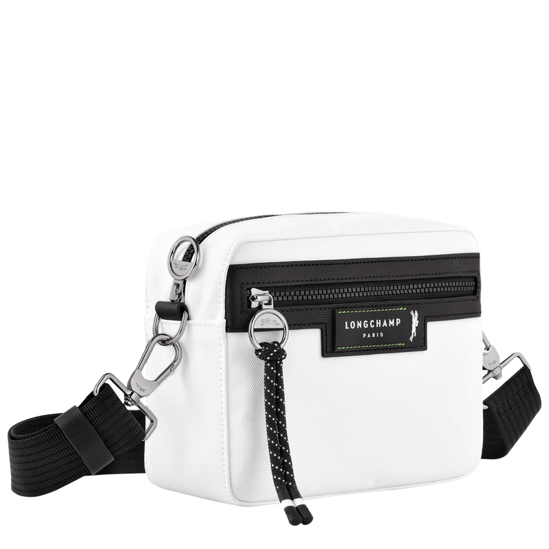 Longchamp Le Pliage Energy S Camera Bag White - Recycled Canvas 5 Longchamp Le Pliage Energy S Camera Bag White - Recycled Canvas - Image 3