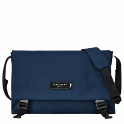 Longchamp Le Pliage Energy L Crossbody Bag Navy - Recycled Canvas