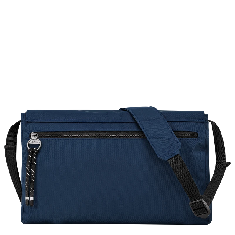 Longchamp Le Pliage Energy L Crossbody Bag Navy - Recycled Canvas 6 Longchamp Le Pliage Energy L Crossbody Bag Navy - Recycled Canvas - Image 4