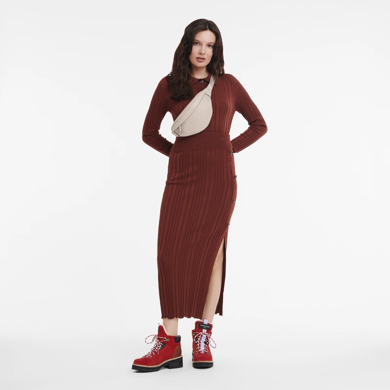 Longchamp 3D M Belt Bag Clay - Leather 4 Longchamp 3D M Belt Bag Clay - Leather - Image 2