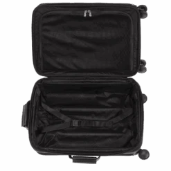 Longchamp Boxford S Suitcase Black - Recycled Canvas -Longchamp 24017080001 5