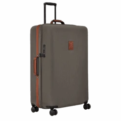 Longchamp Boxford XL Suitcase Brown - Canvas -Longchamp 24028080042 2