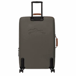 Longchamp Boxford XL Suitcase Brown - Canvas -Longchamp 24028080042 3
