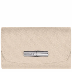 Longchamp Roseau Wallet Paper - Leather