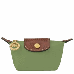 Longchamp Le Pliage Original Coin Purse Lichen - Recycled Canvas