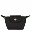Longchamp Le Pliage Green Coin Purse Black - Recycled Canvas -Longchamp 30016919001 0