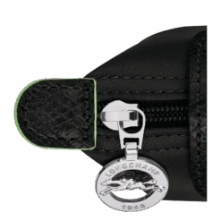 Longchamp Le Pliage Green Coin Purse Black - Recycled Canvas -Longchamp 30016919001 6