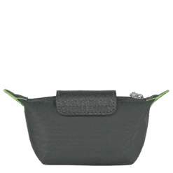 Longchamp Le Pliage Green Coin Purse Graphite - Recycled Canvas -Longchamp 30016919P66 3