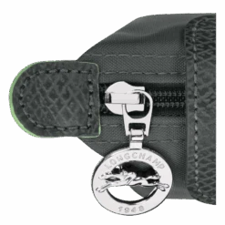 Longchamp Le Pliage Green Coin Purse Graphite - Recycled Canvas -Longchamp 30016919P66 6