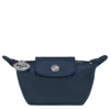 Longchamp Le Pliage Xtra Coin Purse Navy - Leather
