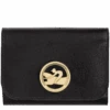 Longchamp Box-Trot Wallet Black - Leather