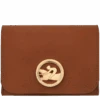 Longchamp Box-Trot Wallet Cognac - Leather -Longchamp 30021HAU504 0