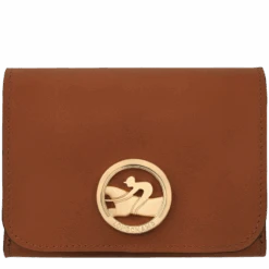 Longchamp Box-Trot Wallet Cognac - Leather
