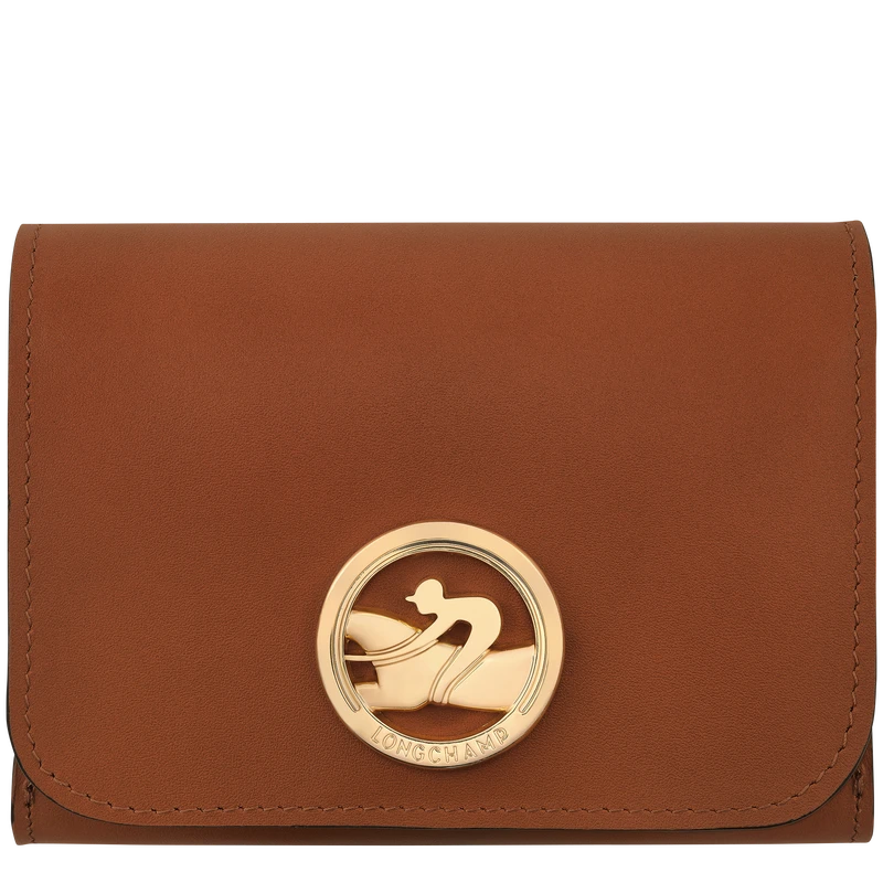 Longchamp Box-Trot Wallet Cognac - Leather 3 Longchamp Box-Trot Wallet Cognac - Leather