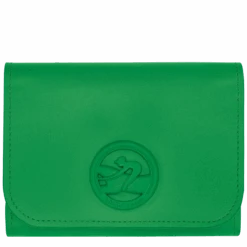 Longchamp Box-Trot Wallet Lawn - Leather