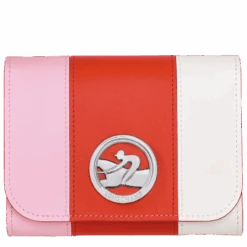 Longchamp Box-Trot Wallet Orange - Leather