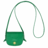 Longchamp Épure Coin Purse With Leather Lace Green - Leather