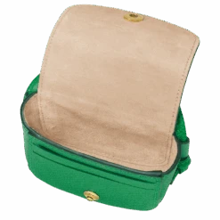 Longchamp Épure Coin Purse With Leather Lace Green - Leather -Longchamp 30027HYZ129 5