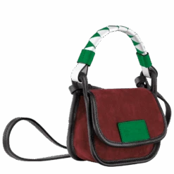 Longchamp Le Foulonné Coin Purse With Lace Mahogany - Leather -Longchamp 30029HDR204 2