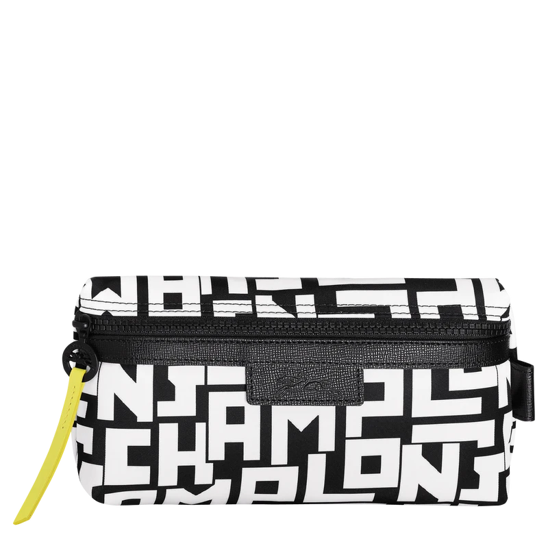Longchamp Le Pliage LGP Pouch Black/White - Canvas 3 Longchamp Le Pliage LGP Pouch Black/White - Canvas
