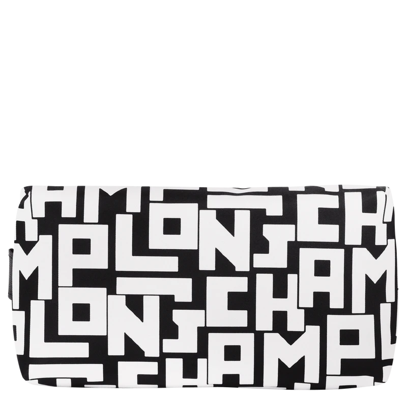 Longchamp Le Pliage LGP Pouch Black/White - Canvas 5 Longchamp Le Pliage LGP Pouch Black/White - Canvas - Image 3