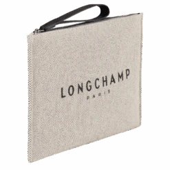 Longchamp Roseau Pouch Ecru - Canvas -Longchamp 34136HSG037 2