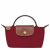 Longchamp Le Pliage Original Pouch With Handle Red - Recycled Canvas -Longchamp 34175089P59 0