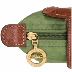 Longchamp Le Pliage Original Pouch With Handle Lichen - Recycled Canvas -Longchamp 34175089P77 6