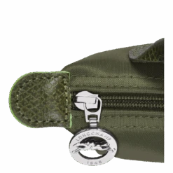 Longchamp Le Pliage Green Pouch With Handle Forest - Recycled Canvas -Longchamp 34175919479 6