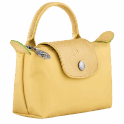 Longchamp Le Pliage Green Pouch With Handle Wheat - Recycled Canvas 9 Longchamp Le Pliage Green Pouch With Handle Wheat - Recycled Canvas -Longchamp 34175919A81 2